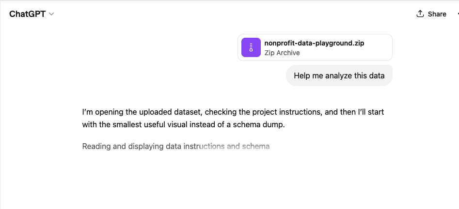 ChatGPT prompt